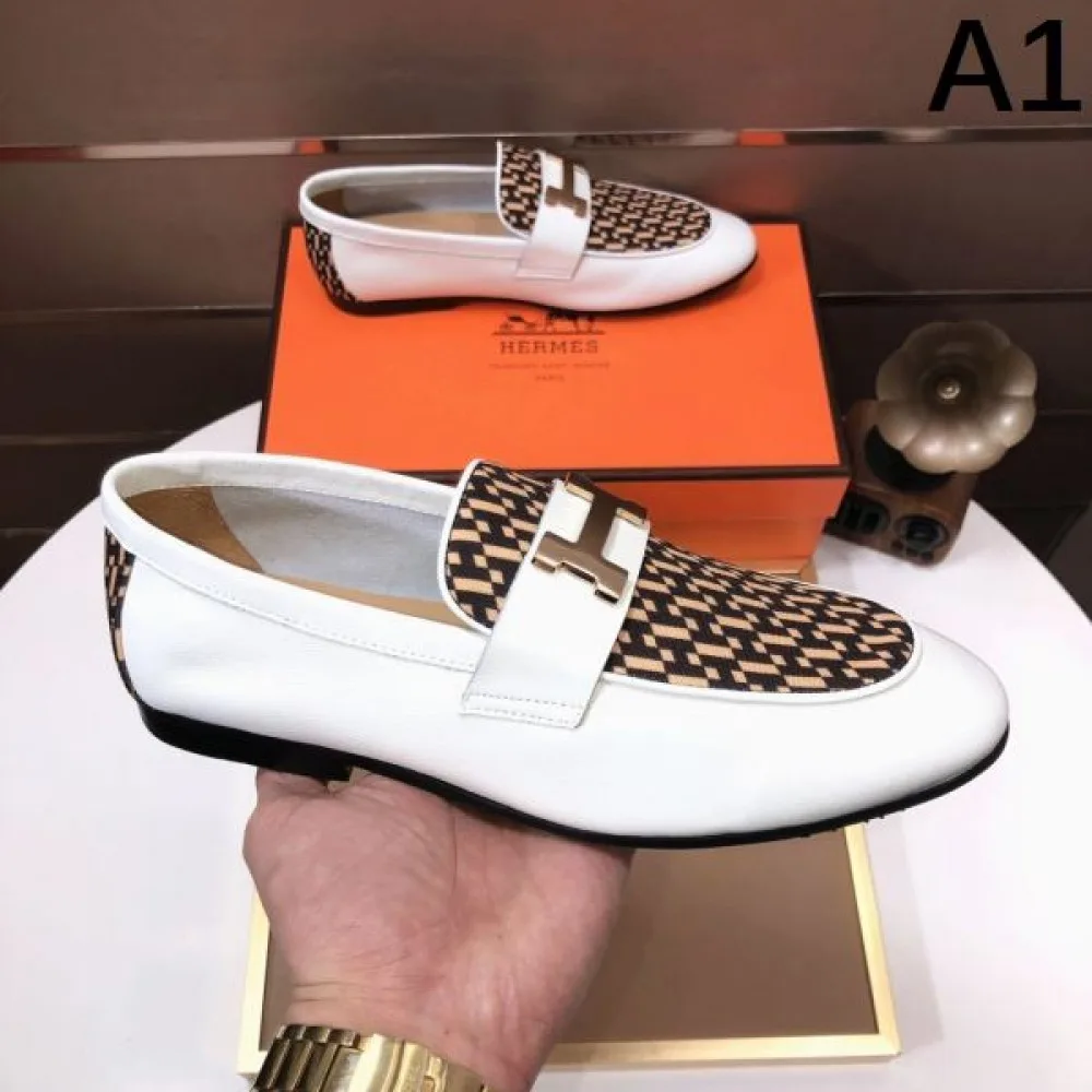 HERMES エルメス 新品は継続して大人気 2026 メンズ用 ビジネスシューズ 商品画像 1