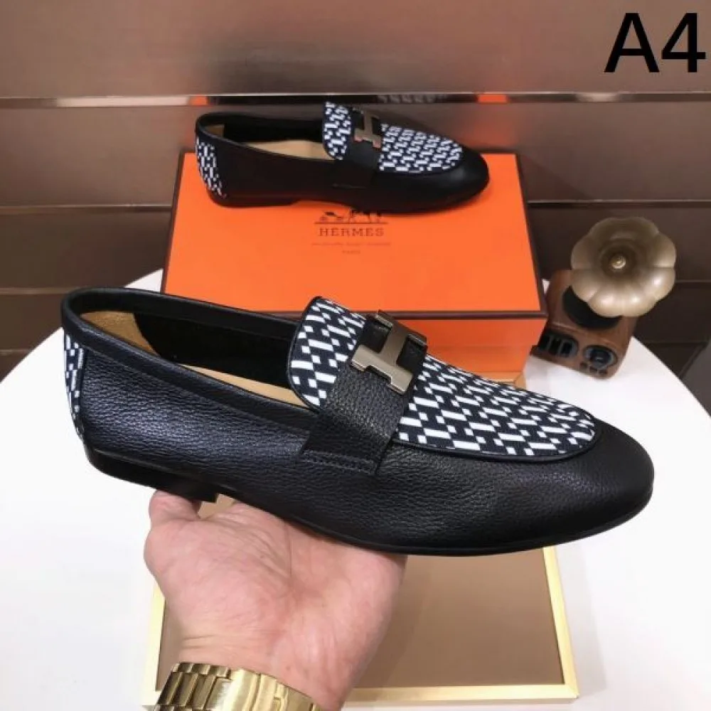 HERMES エルメス 新品は継続して大人気 2026 メンズ用 ビジネスシューズ 商品画像 4