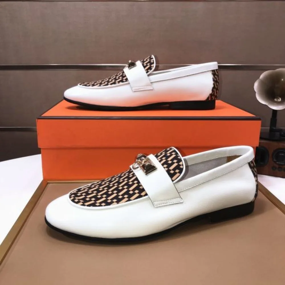 HERMES エルメス おしゃれに着こなせる 2026 メンズ用 ビジネスシューズ 商品画像 6