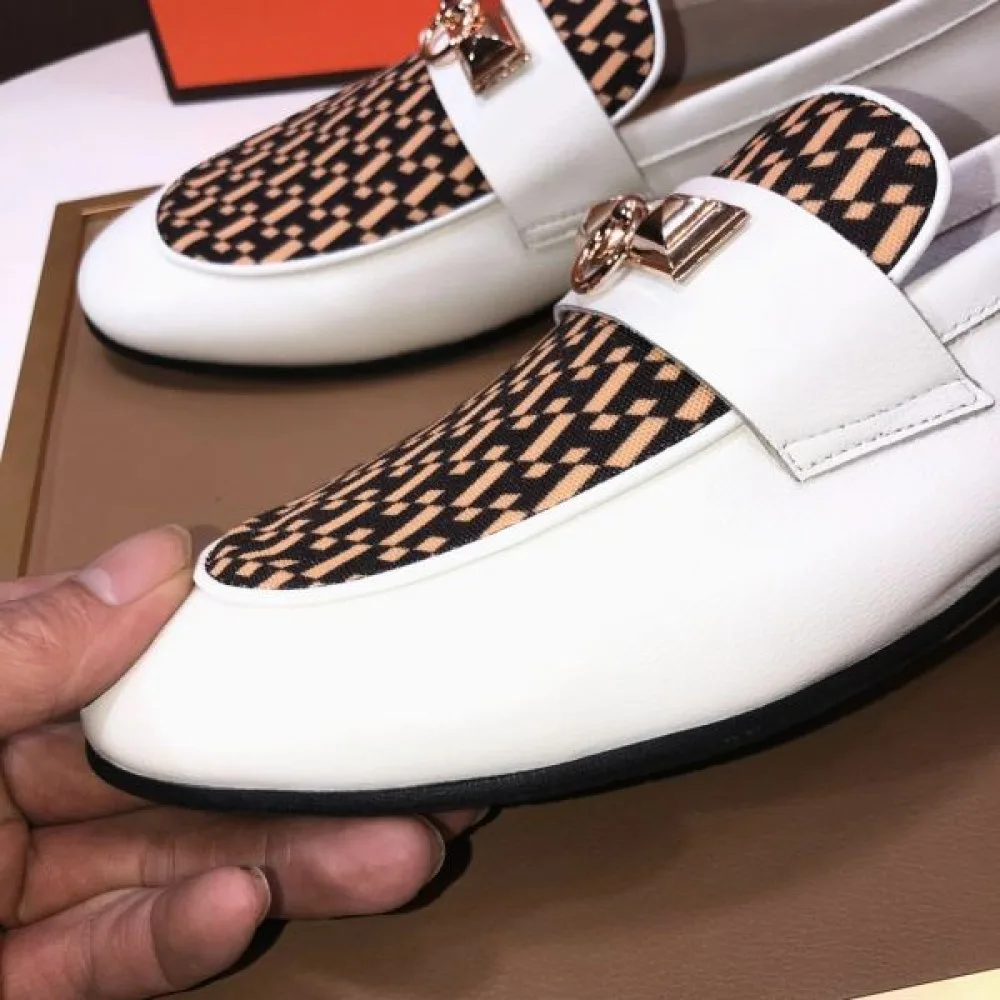 HERMES エルメス おしゃれに着こなせる 2026 メンズ用 ビジネスシューズ 商品画像 7