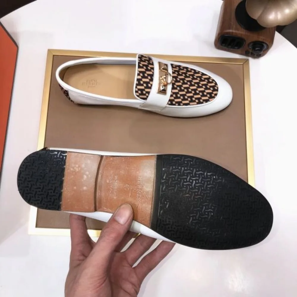 HERMES エルメス おしゃれに着こなせる 2026 メンズ用 ビジネスシューズ 商品画像 9
