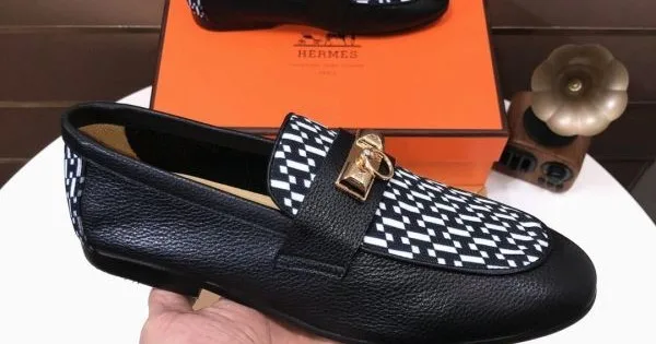 HERMES エルメス おしゃれに着こなせる 2026 メンズ用 ビジネスシューズ 商品画像 11