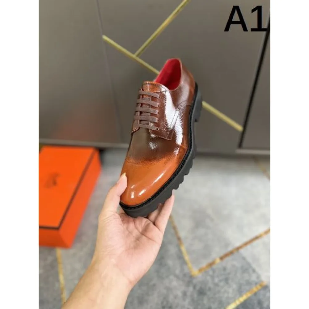 HERMES エルメス カジュアルに着こなし 2026 メンズ用 ビジネスシューズ 商品画像 1