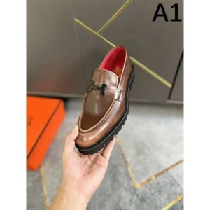 HERMES エルメス 今シーズンは特に人気 2026 メンズ用 ビジネスシューズ 商品画像 1