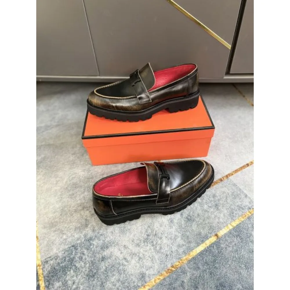 HERMES エルメス 今シーズンは特に人気 2026 メンズ用 ビジネスシューズ 商品画像 5