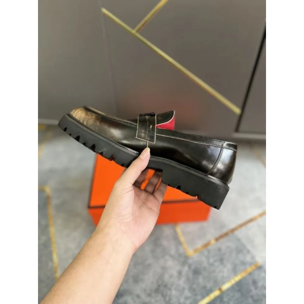 HERMES エルメス 今シーズンは特に人気 2026 メンズ用 ビジネスシューズ 商品画像 6