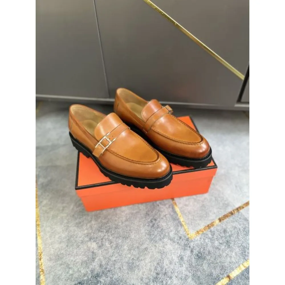 HERMES エルメス 毎シーズン人気が高い 2026 メンズ用 ビジネスシューズ 商品画像 4