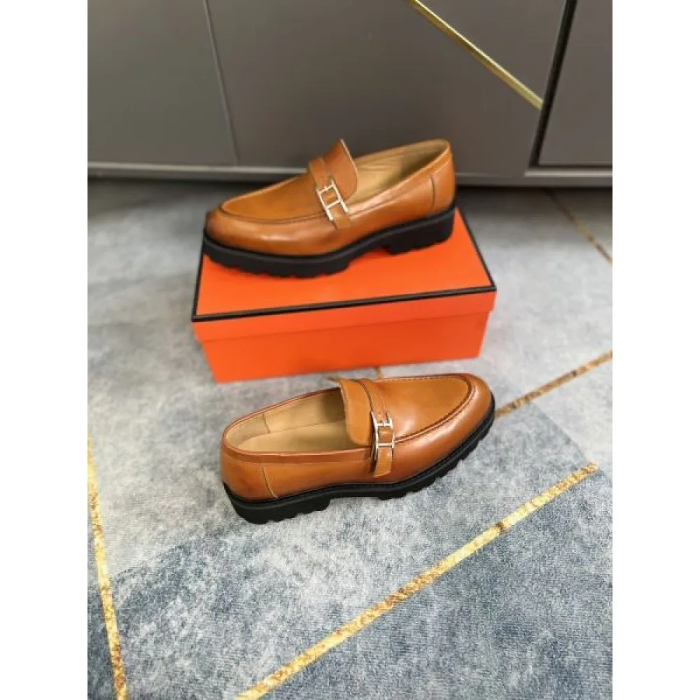 HERMES エルメス 毎シーズン人気が高い 2026 メンズ用 ビジネスシューズ 商品画像 5