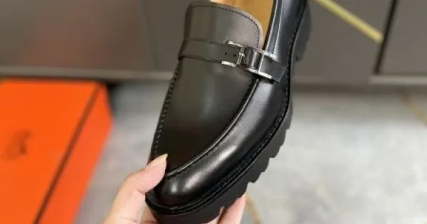 HERMES エルメス 毎シーズン人気が高い 2026 メンズ用 ビジネスシューズ 商品画像 11
