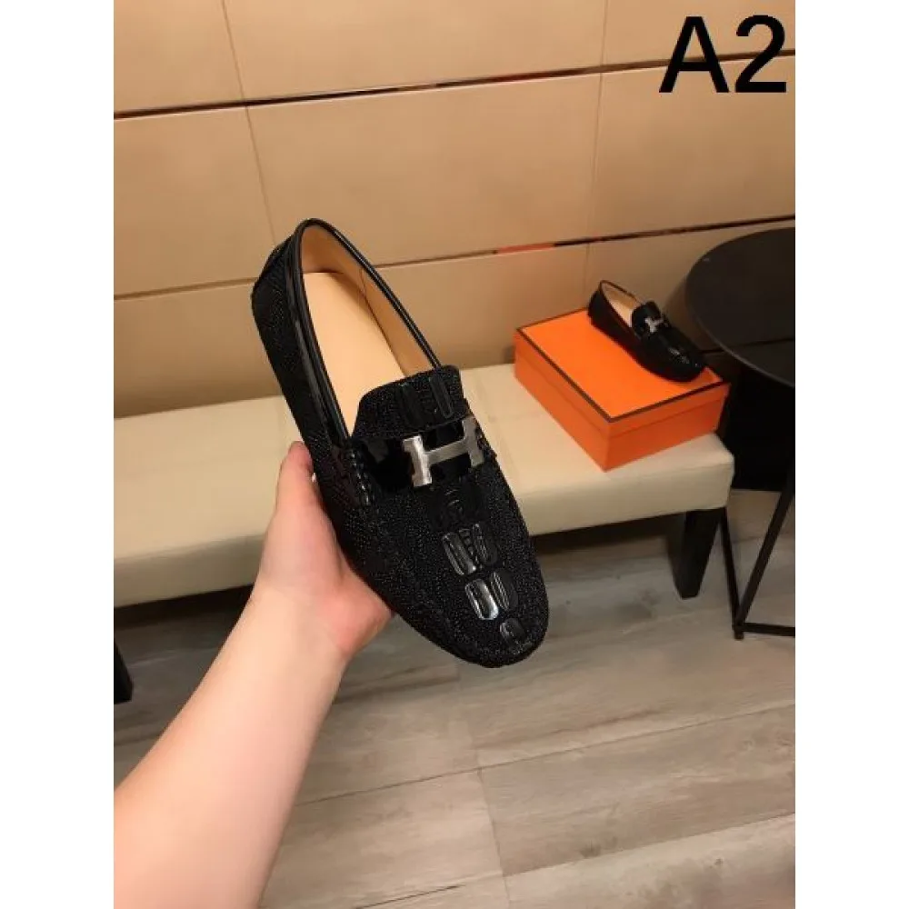 HERMES エルメス きれいめコーデに変身 2026 メンズ用 ビジネスシューズ 商品画像 2