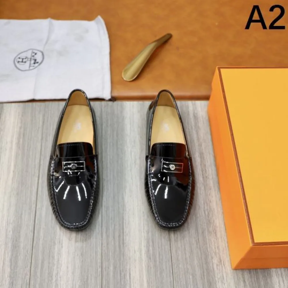 HERMES エルメス 魅力的な価格でセール 2026 メンズ用 ビジネスシューズ 商品画像 2