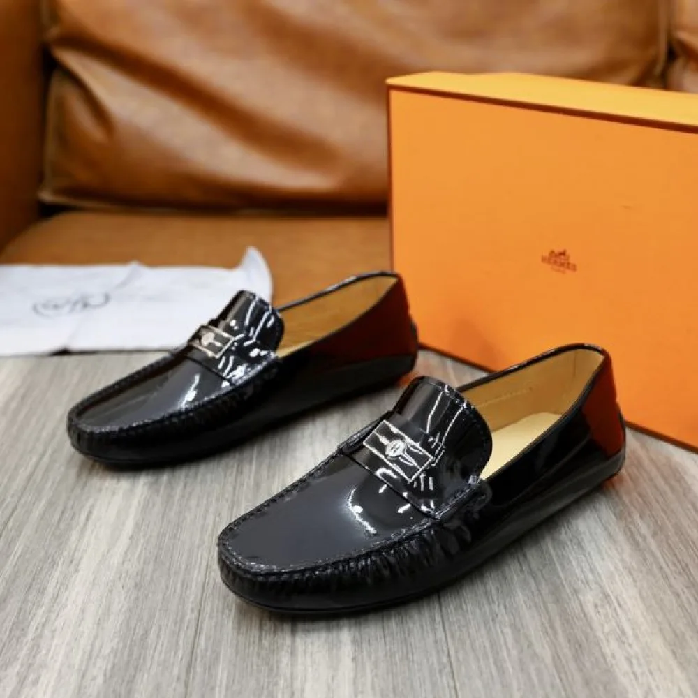 HERMES エルメス 魅力的な価格でセール 2026 メンズ用 ビジネスシューズ 商品画像 4