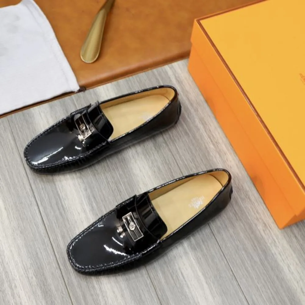 HERMES エルメス 魅力的な価格でセール 2026 メンズ用 ビジネスシューズ 商品画像 6
