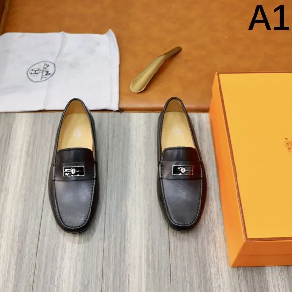 HERMES エルメス 魅力的な価格でセール 2026 メンズ用 ビジネスシューズ 商品画像 10