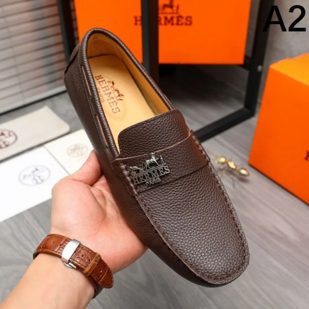 HERMES エルメス ファン必見の春夏新作 2026 メンズ用 ビジネスシューズ 商品画像 2