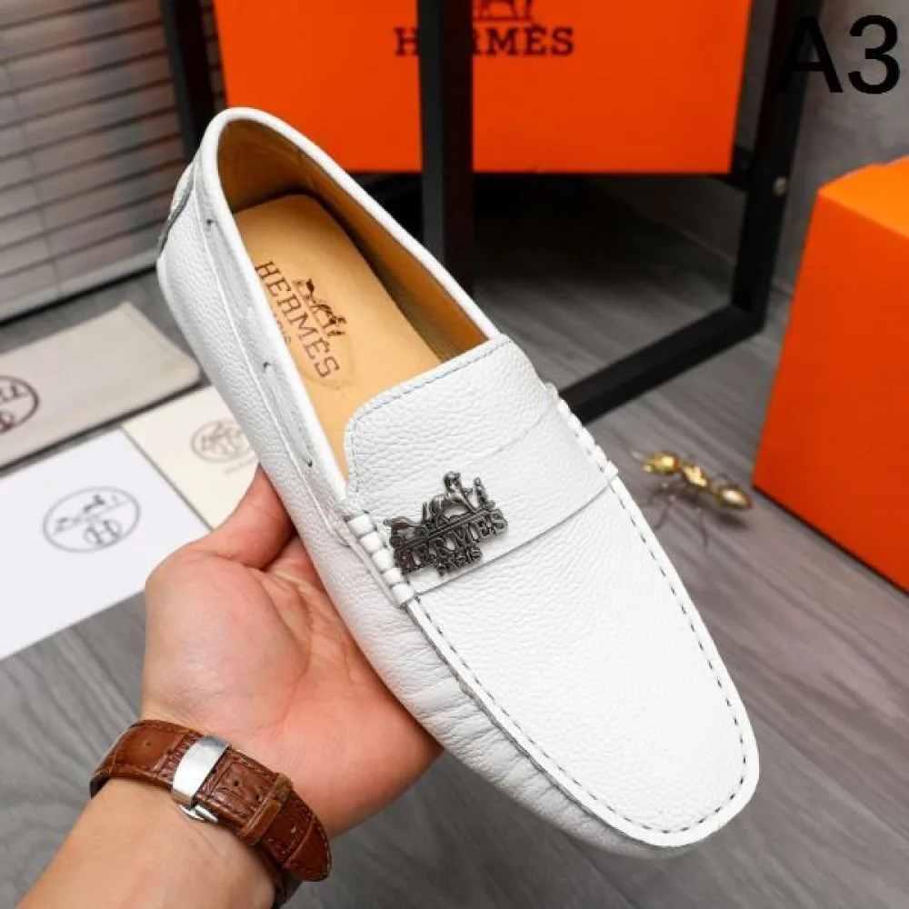 HERMES エルメス ファン必見の春夏新作 2026 メンズ用 ビジネスシューズ 商品画像 3