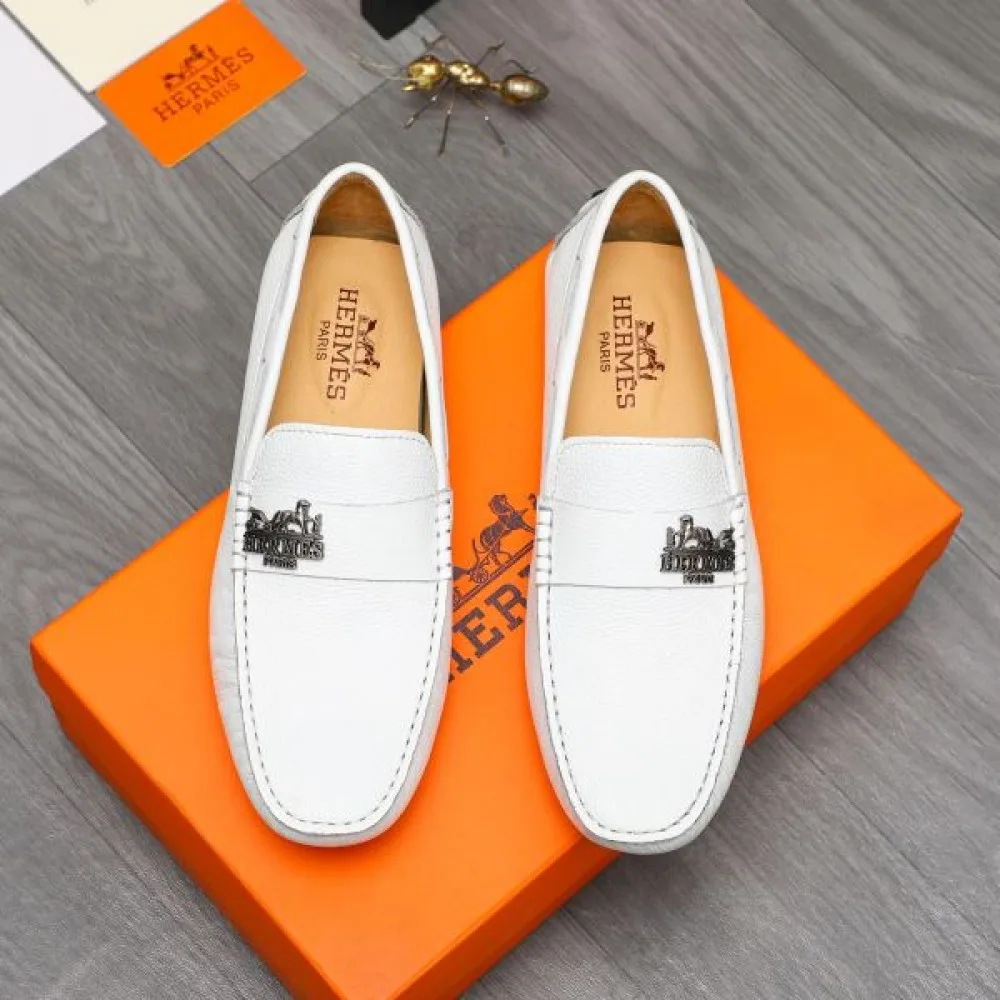 HERMES エルメス ファン必見の春夏新作 2026 メンズ用 ビジネスシューズ 商品画像 5