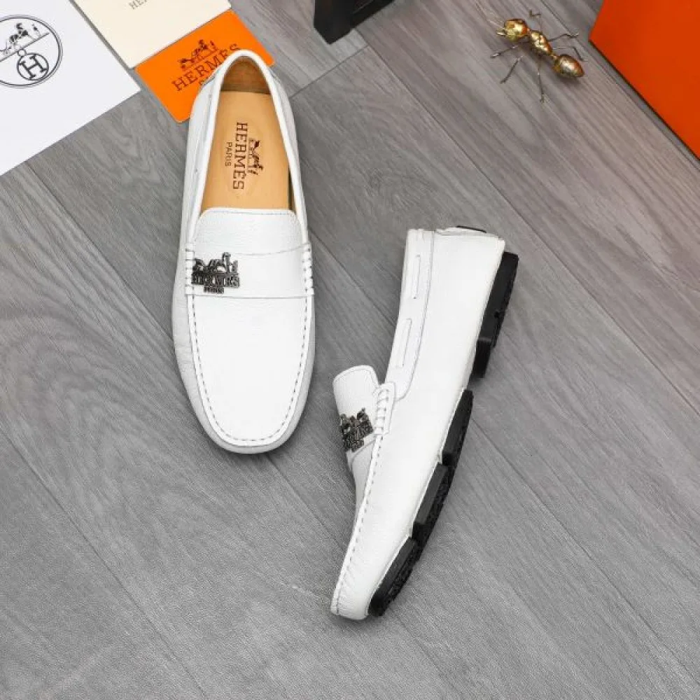 HERMES エルメス ファン必見の春夏新作 2026 メンズ用 ビジネスシューズ 商品画像 6