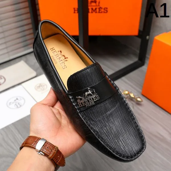 HERMES エルメス ファン必見の春夏新作 2026 メンズ用 ビジネスシューズ 商品画像 10