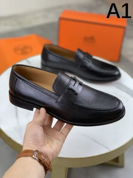HERMES エルメス ビンテージ感のある 2026 メンズ用 ビジネスシューズ 商品画像 10