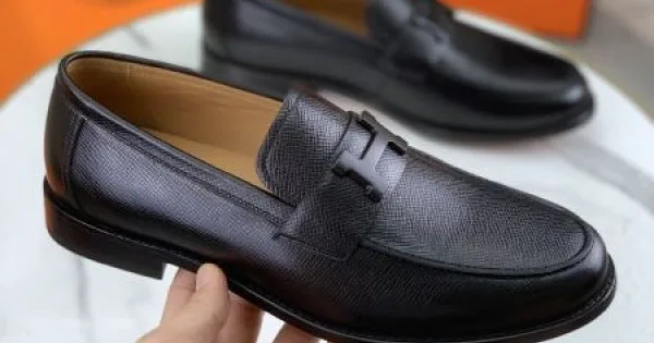 HERMES エルメス ビンテージ感のある 2026 メンズ用 ビジネスシューズ 商品画像 11
