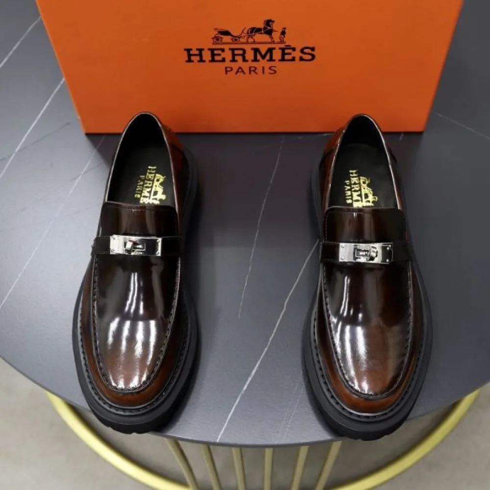 HERMES エルメス 数量限定のSALE価格 2026 メンズ用 ビジネスシューズ 商品画像 3