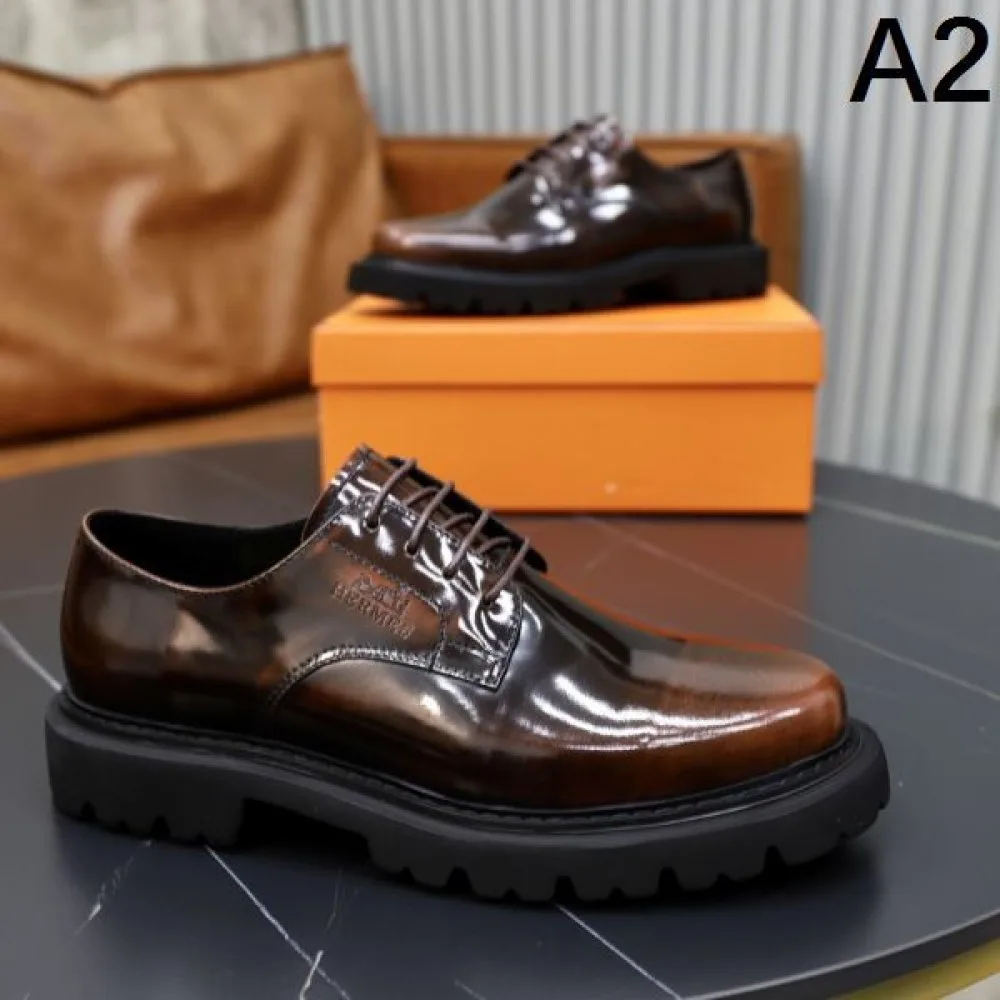 HERMES エルメス 完売大人気アイテム 2026 メンズ用 ビジネスシューズ 商品画像 2