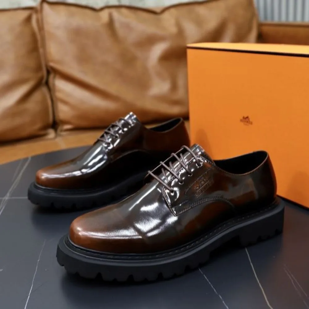 HERMES エルメス 完売大人気アイテム 2026 メンズ用 ビジネスシューズ 商品画像 9