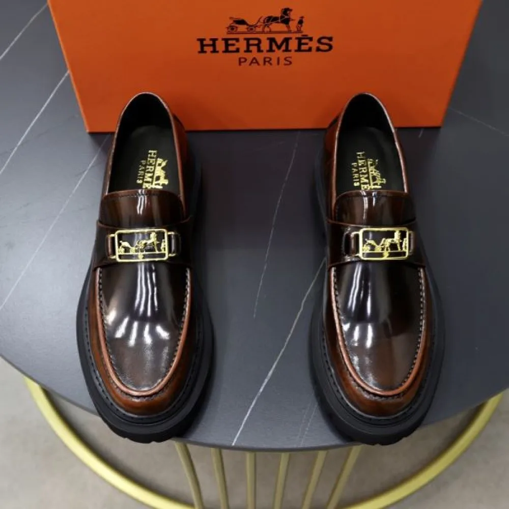 HERMES エルメス 最新人気話題沸騰中 2026 メンズ用 ビジネスシューズ 商品画像 3
