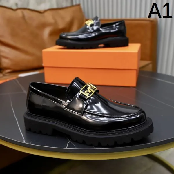 HERMES エルメス 最新人気話題沸騰中 2026 メンズ用 ビジネスシューズ 商品画像 10