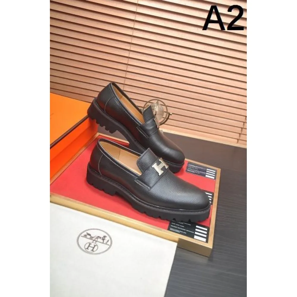 2024FW メンズ用 ビジネスシューズ HERMES エルメス 一目置かれる秋冬新作 商品画像 2