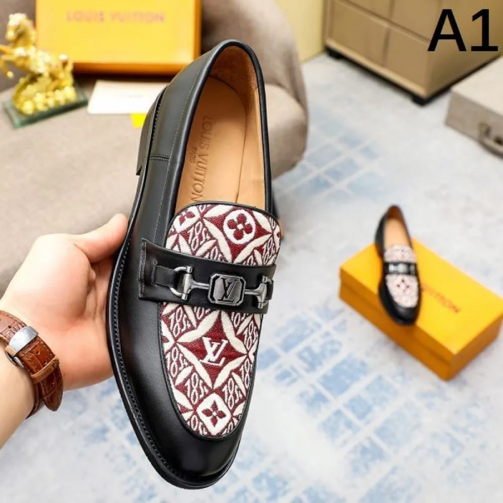 LOUIS VUITTON ルイヴィトン 大人っぽい雰囲気 2026 メンズ用 ビジネスシューズ 商品画像 1
