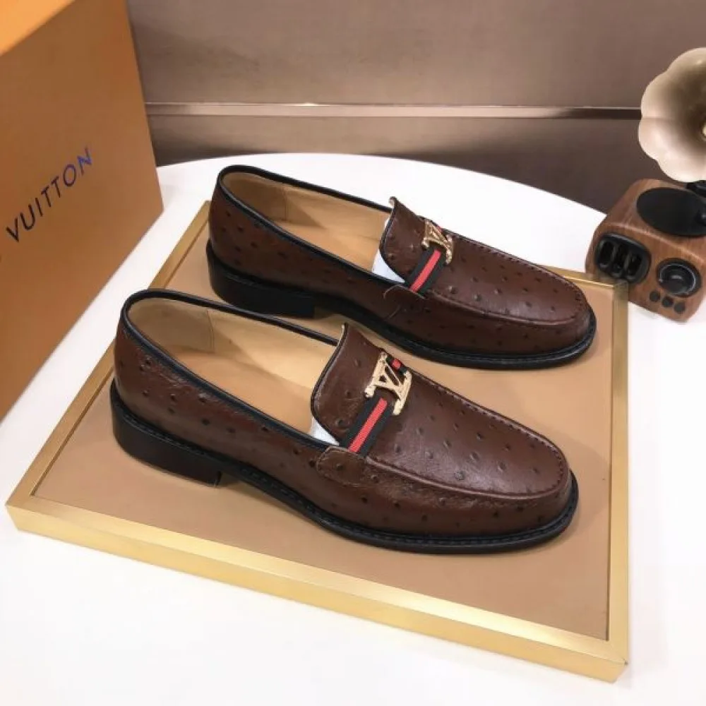 LOUIS VUITTON ルイヴィトン 夏らしい色味 2026 メンズ用 ビジネスシューズ 商品画像 4