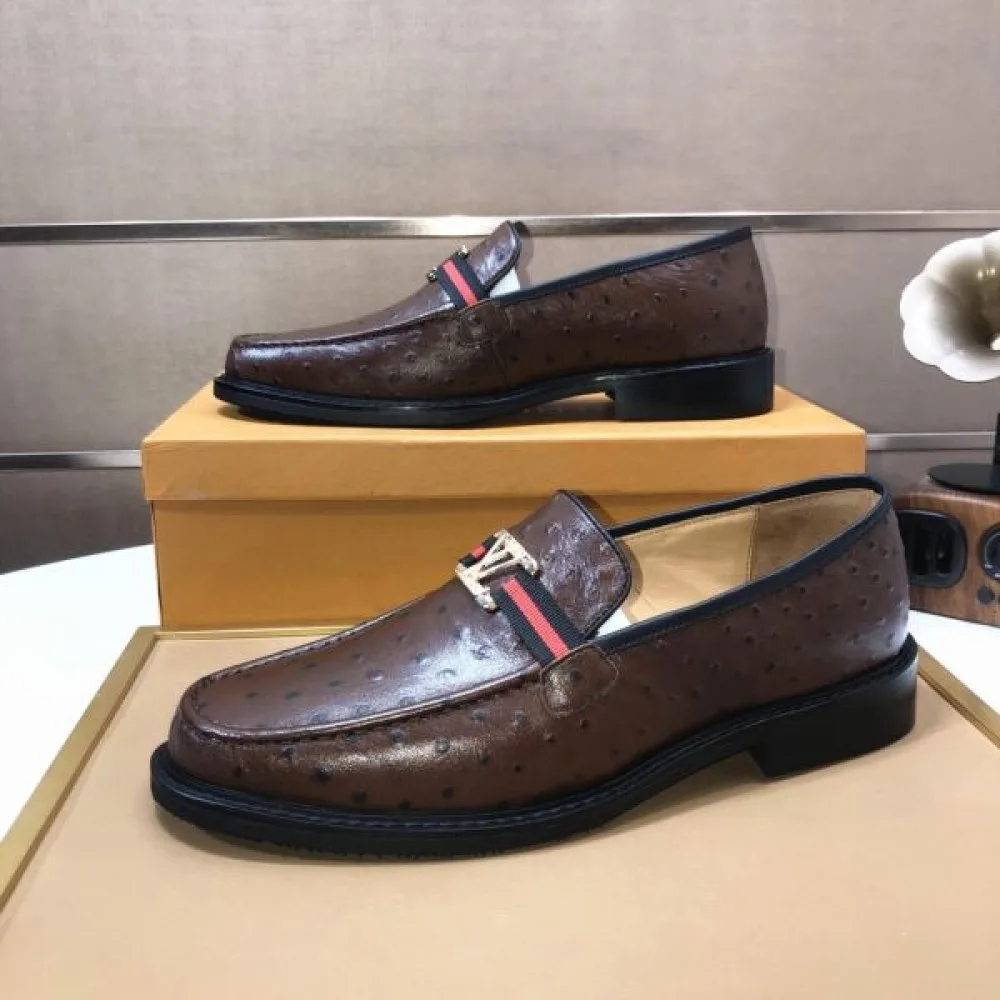 LOUIS VUITTON ルイヴィトン 夏らしい色味 2026 メンズ用 ビジネスシューズ 商品画像 5