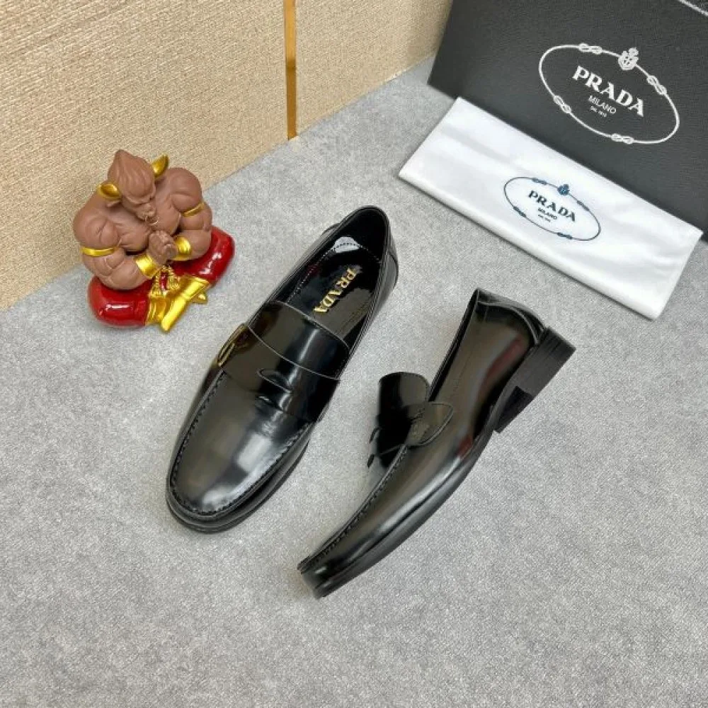 PRADA プラダ 今季はファション感漂う 2026 メンズ用 ビジネスシューズ 商品画像 5