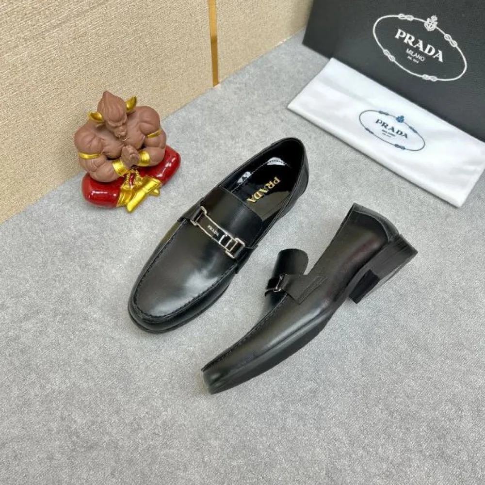 PRADA プラダ 今すぐ買えちゃう!新着 2026 メンズ用 ビジネスシューズ 商品画像 4