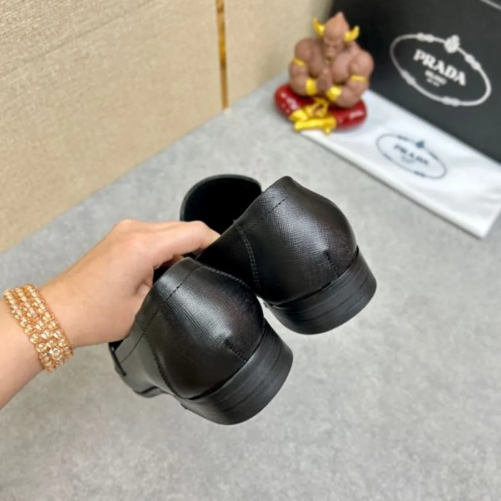 PRADA プラダ 今すぐ買えちゃう!新着 2026 メンズ用 ビジネスシューズ 商品画像 8