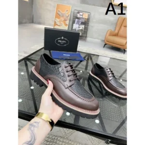 PRADA プラダ 今や定番アイテム好評品 2026 メンズ用 ビジネスシューズ 商品画像 1