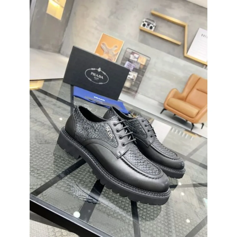 PRADA プラダ 今や定番アイテム好評品 2026 メンズ用 ビジネスシューズ 商品画像 3