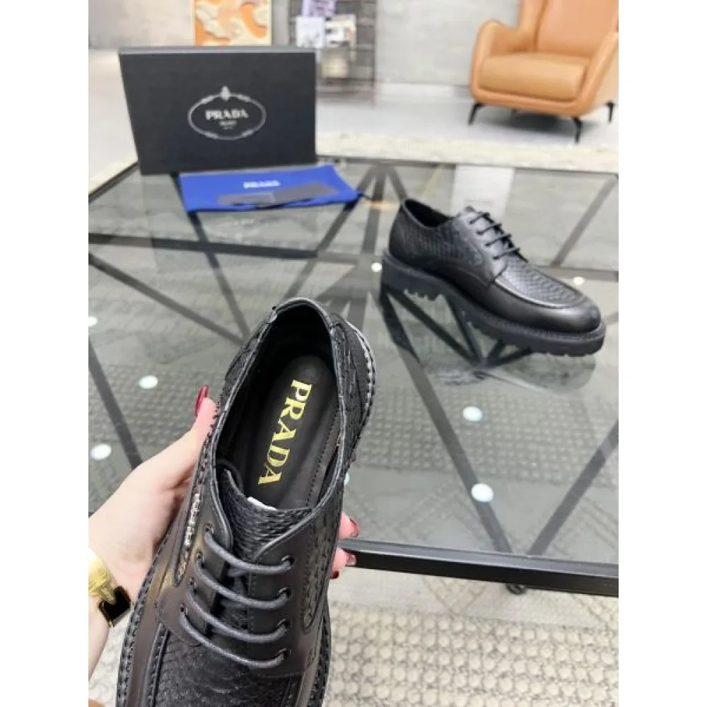 PRADA プラダ 今や定番アイテム好評品 2026 メンズ用 ビジネスシューズ 商品画像 7