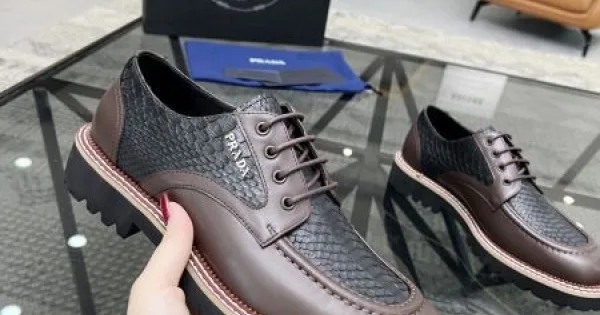 PRADA プラダ 今や定番アイテム好評品 2026 メンズ用 ビジネスシューズ 商品画像 11