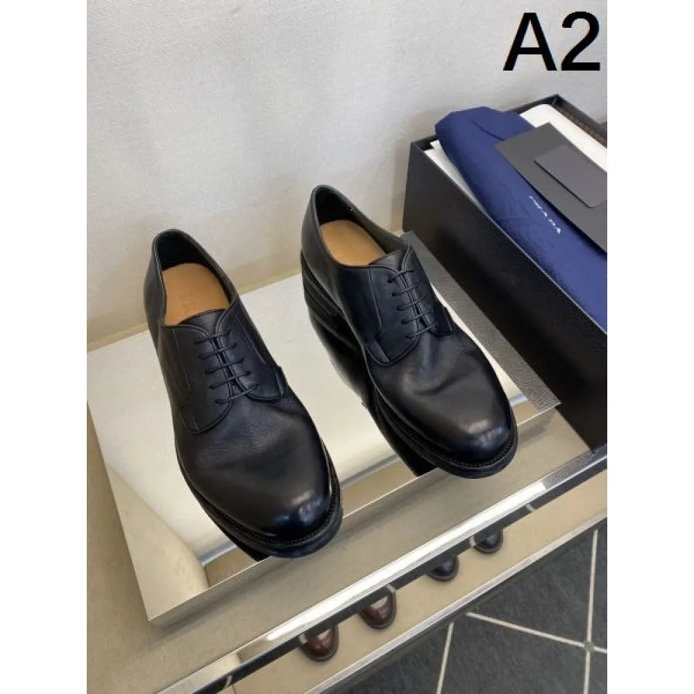 PRADA プラダ 人気が続行限定アイテム 2026 メンズ用 ビジネスシューズ 商品画像 2