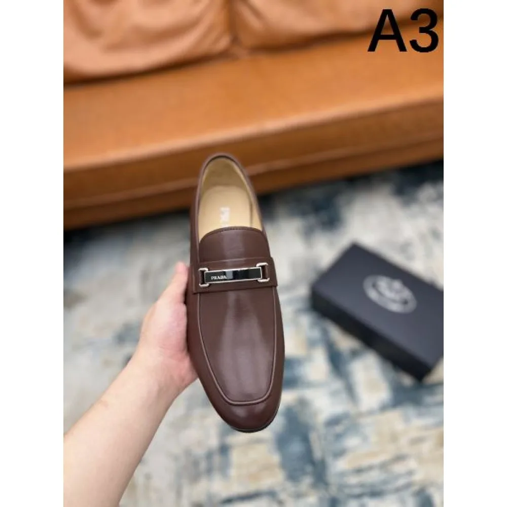 PRADA プラダ 引き続き人気のアイテム 2026 メンズ用 ビジネスシューズ 商品画像 3