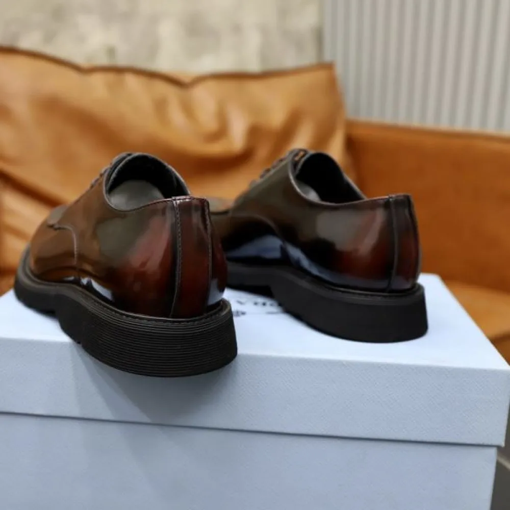 PRADA プラダ 見た目以上のかっこいい 2026 メンズ用 ビジネスシューズ 商品画像 8