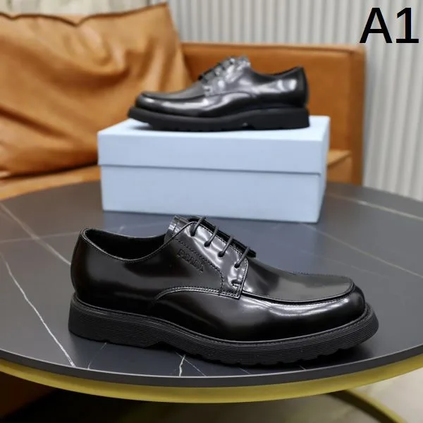PRADA プラダ 見た目以上のかっこいい 2026 メンズ用 ビジネスシューズ 商品画像 10