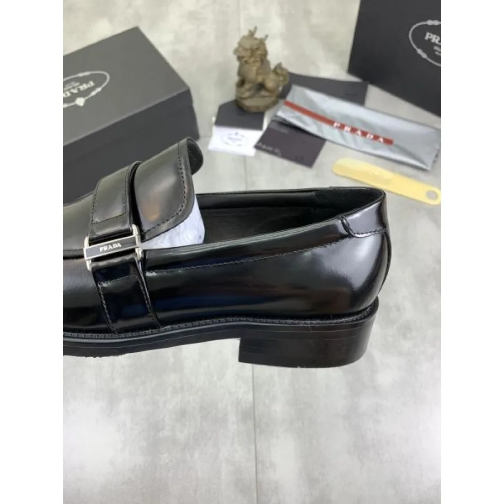 PRADA プラダ 新作セール価格でゲット 2026 メンズ用 ビジネスシューズ 商品画像 7