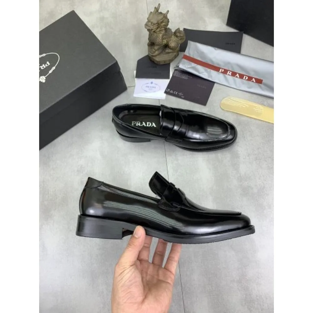 PRADA プラダ 希少!取り扱い店舗限定 2026 メンズ用 ビジネスシューズ 商品画像 6