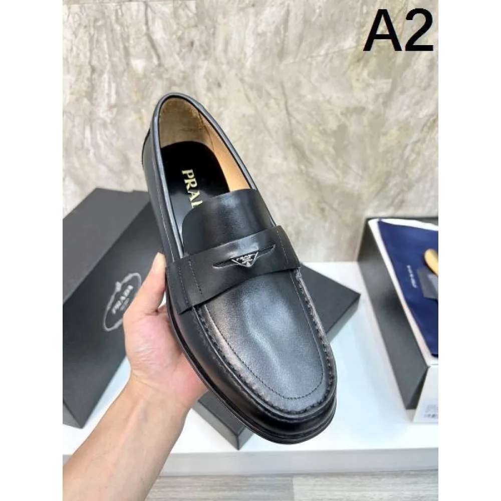 PRADA プラダ 視線を集める今夏新作 2026 メンズ用 ビジネスシューズ 商品画像 2