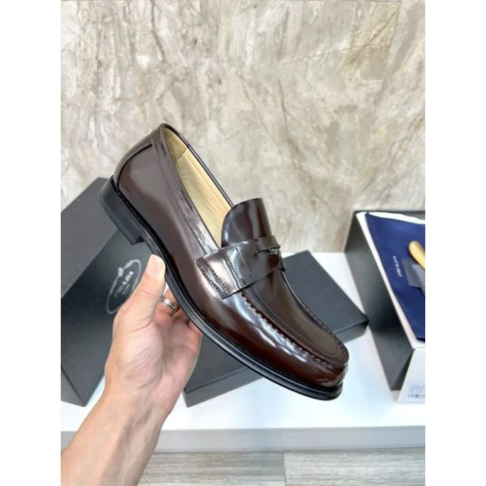 PRADA プラダ 視線を集める今夏新作 2026 メンズ用 ビジネスシューズ 商品画像 8