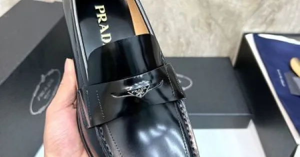 PRADA プラダ 視線を集める今夏新作 2026 メンズ用 ビジネスシューズ 商品画像 11